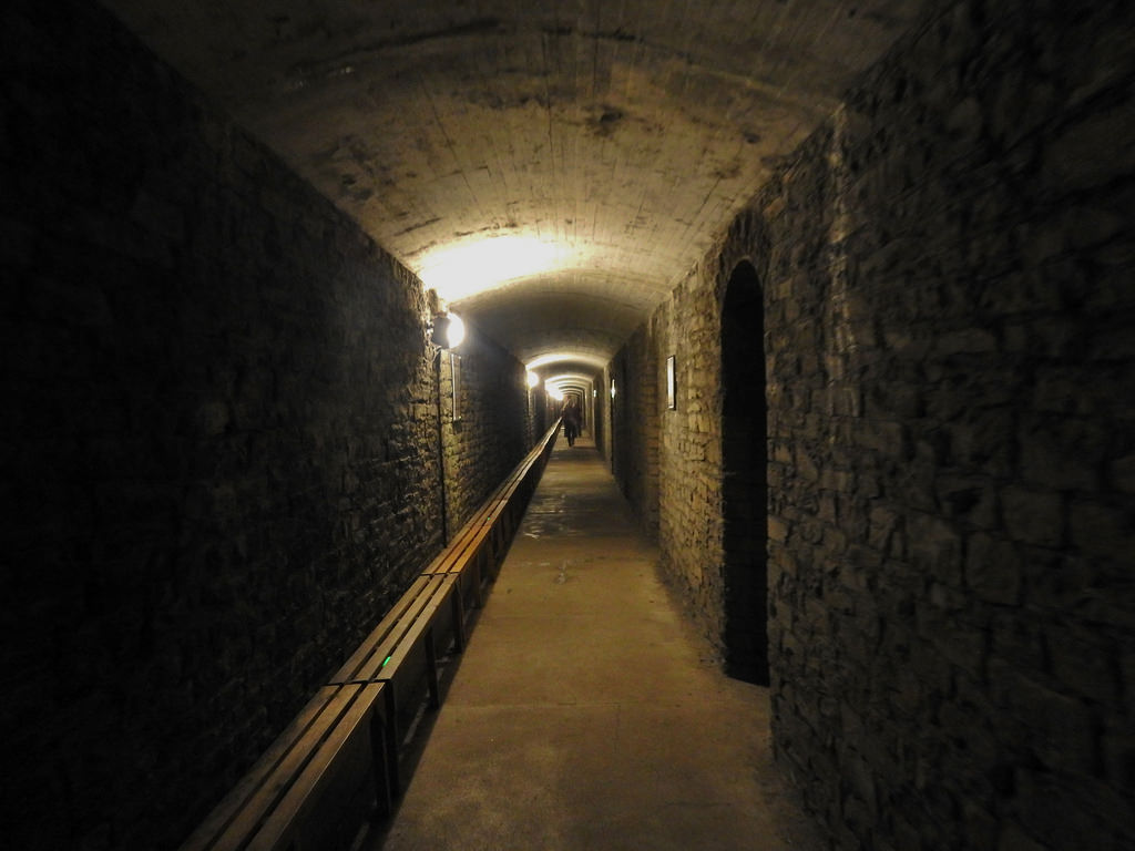 the cardiff castle's tunnels